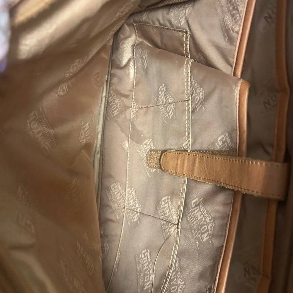 Canyon Outback vintage large logo “midfield” carrier/brief case large bag - Picture 9 of 16